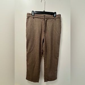 Rhythm herringbone wool trouser size 32